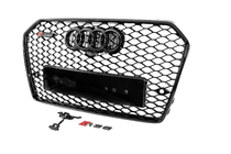 Audi A6 C7 2011-2017 Przedni czarny grill RS-style (2014-2017) zdjęcia 2