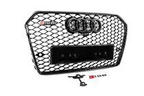 Audi A6 C7 2011-2017 Przedni czarny grill RS-style (2014-2017) zdjęcia 3