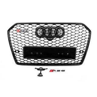 Przedni czarny grill RS-style (2014-2017) zdjęcia 1