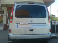 Renault Kangoo 2008–2020 Listwa chromowana nad tablicą rejestracyjną (stal nierdzewna) zdjęcia 2