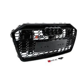 Atrapa Przednia RS-Style (z ACC, czarna) Audi A6 C8 2018–2025 zdjęcia 3