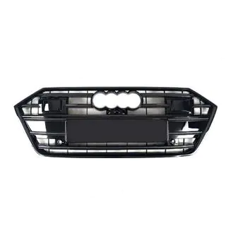 Przedni grill S-Style (czarny) Audi A7 2018- zdjęcia 1