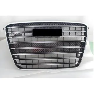 Atrapa chłodnicy przednia (2010-2013, czarna z chromem) Audi A8 2010-2018 zdjęcia 2
