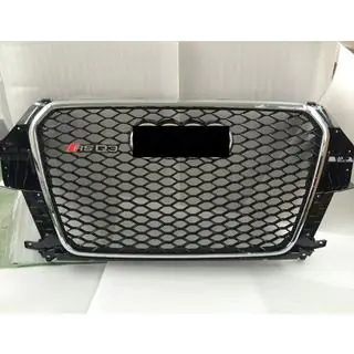 Atrapa przednia RSQ-Style (2011-2015, czarna z chromem) Audi Q3 2011-2019