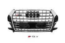 Audi Q3 2011-2019 Atrapa Chłodnicy RSQ-Style (2015-2019, czarna z chromem) zdjęcia 1
