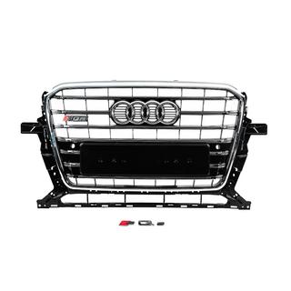 Grill przedni SQ-Style (2012-2017, czarny z chromem) Audi Q5 2008-2017 zdjęcia 1
