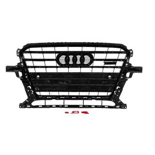 Grill przedni SQ-Style (2012-2017, czarny z chromem) Audi Q5 2008-2017 zdjęcia 4