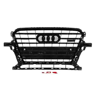 Grill przedni SQ-Style (2012-2017, czarny z chromem) zdjęcia 4