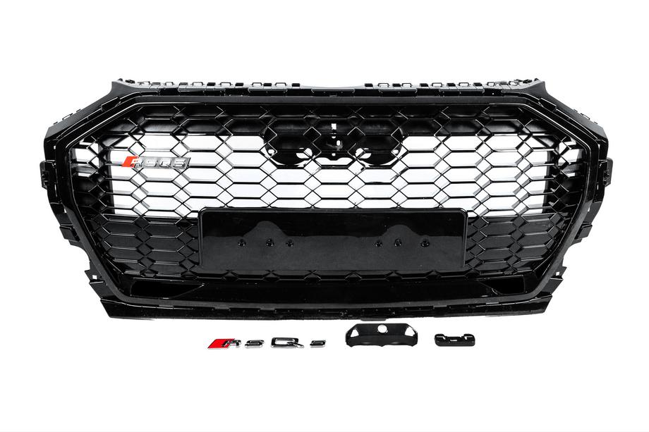 Audi Q5 2017-2025 Przedni grill RSQ-Style (2020-2025, czarny) Image