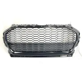 Przedni grill RSQ-Style bez logo (2020-2025, czarny) Audi Q5 2017-2025