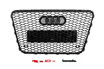 Audi Q7 2005-2015 Atrapa przednia RSQ-Style (czarna z chromem) zdjęcia 4