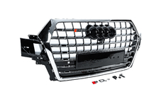 Audi Q7 2015–2026 Grill przedni SQ-Style V-2 (2015-2019, czarny z chromem) zdjęcia 3