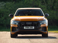 Audi Q8 2018- Atrapa przednia SQ-Style (2018-2023, czarna) zdjęcia 1