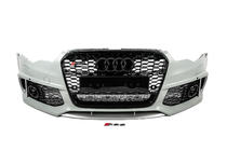 Audi A6 C7 2011-2017 Przedni zderzak z czarną kratką RS6-Style (2011-2014) zdjęcia 1