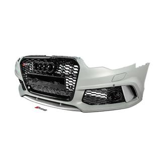 Przedni zderzak z czarną kratką RS6-Style (2011-2014) zdjęcia 3