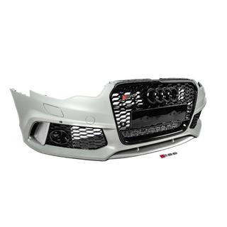 Przedni zderzak z czarną kratką RS6-Style (2011-2014) zdjęcia 4