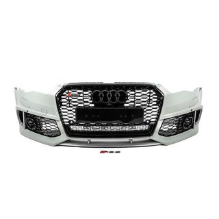 Przedni zderzak z czarną kratką RS6-Style (2014–2017) zdjęcia 1