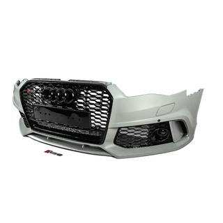 Przedni zderzak z czarną kratką RS6-Style (2014–2017) zdjęcia 3