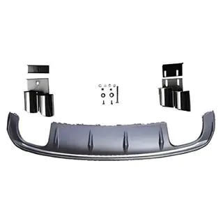 Dyfuzor Tylny V-1 (do S/S-Line, 2012-2020) Audi A3 2012-2020