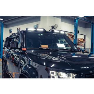 Daszek na szybę czołową z 4 LED Land Rover Defender 2019- zdjęcia 1
