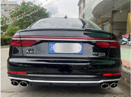 Audi A8 2018- Tylny Dyfuzor z Końcówkami S-Style (2022+) zdjęcia 1