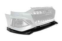 Audi A4 B9 2015-2024 Przedni lip spoiler V-3 (2019-2024) zdjęcia 4