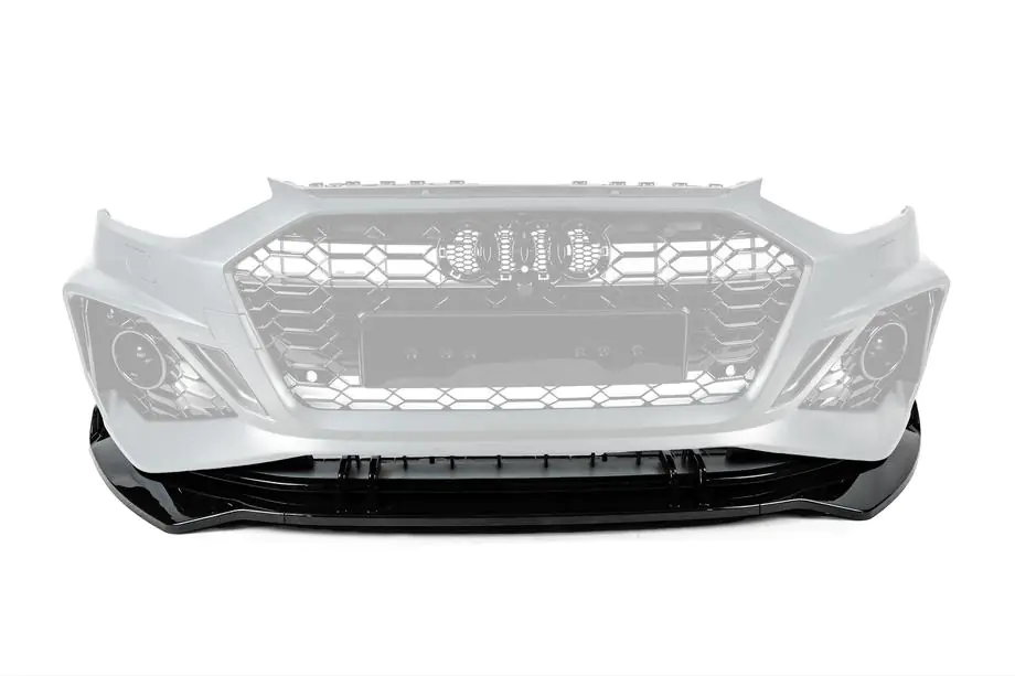 Audi A4 B9 2015-2024 Przedni lip spoiler V-3 (2019-2024) Image