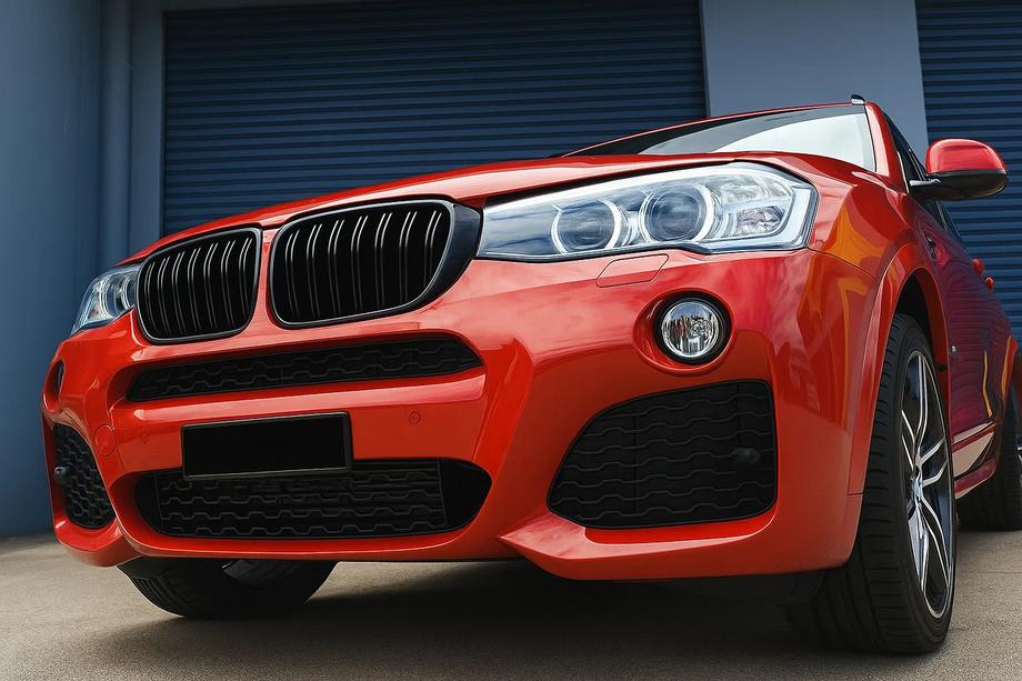 BMW X3 F25 2011-2018 Nerki M-Look (2014-2018, Czarny Połysk) Image