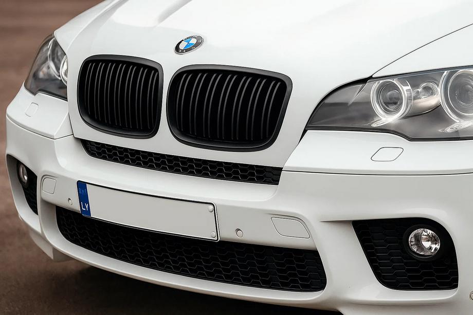BMW X6 E71 2008–2014 Nerki M-Look V1 (Czarny Połysk) Image