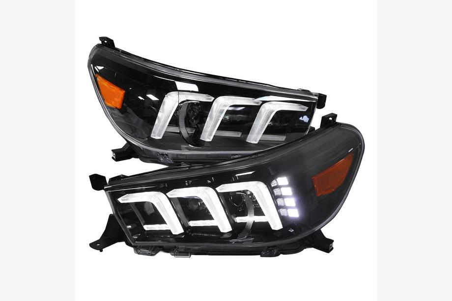 Toyota Hilux 2015- Reflektory przednie Lexus Design V2 2015-2019 (zestaw 2 szt.) Image