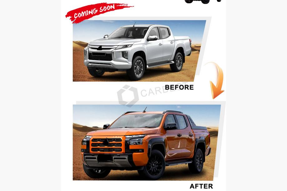 Mitsubishi L200 2015-2024 Zestaw Facelift Upgrade 2025 (Kompletny Zestaw) Zdjęcia 2