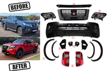 Nissan Navara/NP300 2016- Zestaw modernizacji Facelift do 2021 (dla 2015-2020) zdjęcia 2