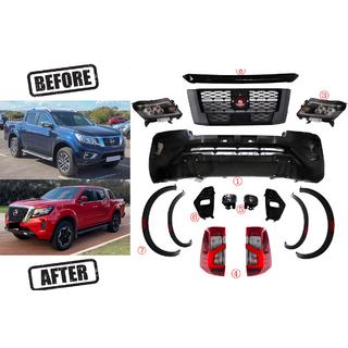 Zestaw modernizacji Facelift do 2021 (dla 2015-2020) Nissan Navara/NP300 2016- zdjęcia 2