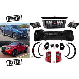 Zestaw modernizacji Facelift do 2021 (dla 2015-2020) Nissan Navara/NP300 2016- zdjęcia 2