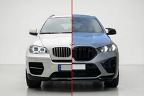 BMW X6 E71 2008–2014 Zestaw liftingowy do X6M F96 LCI zdjęcia 1