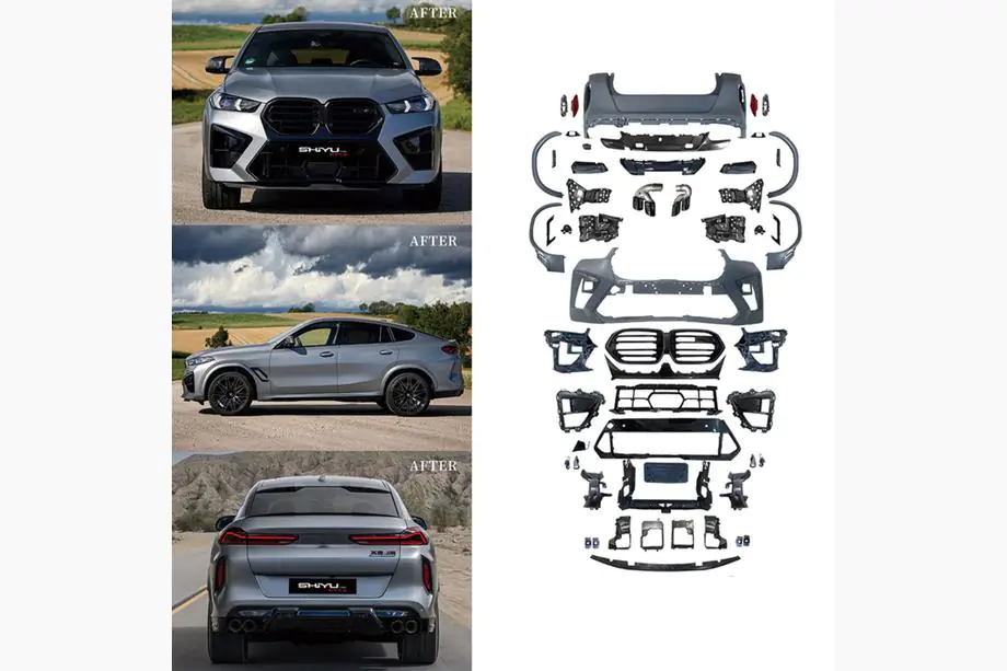 BMW X6 G06 2019–2027 Zestaw body kit X6M F96 LCI (do 2023+) Image