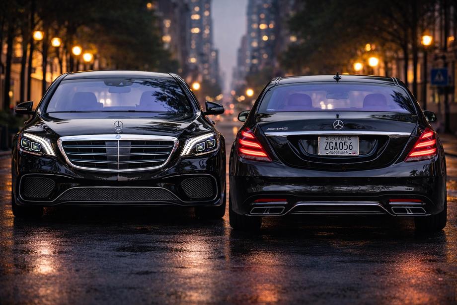 Mercedes S-class W222 2013-2022 Zestaw body kit S65 AMG (2018-Restyling) Image