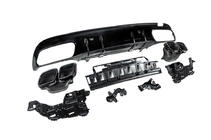 Mercedes C-class W205 2014-2021 Tylny dyfuzor z końcówkami Black (Design C63 2018-2021) zdjęcia 5