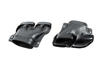 Mercedes C-class W205 2014-2021 Tylny dyfuzor z końcówkami Black (Design C63 2018-2021) zdjęcia 7