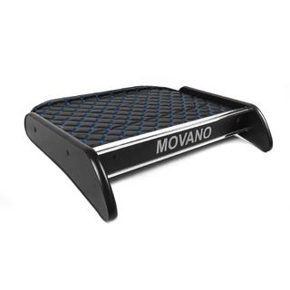 Półka na deskę rozdzielczą (Czarna z niebieską nicią) Opel Movano 2010-2021 zdjęcia 3