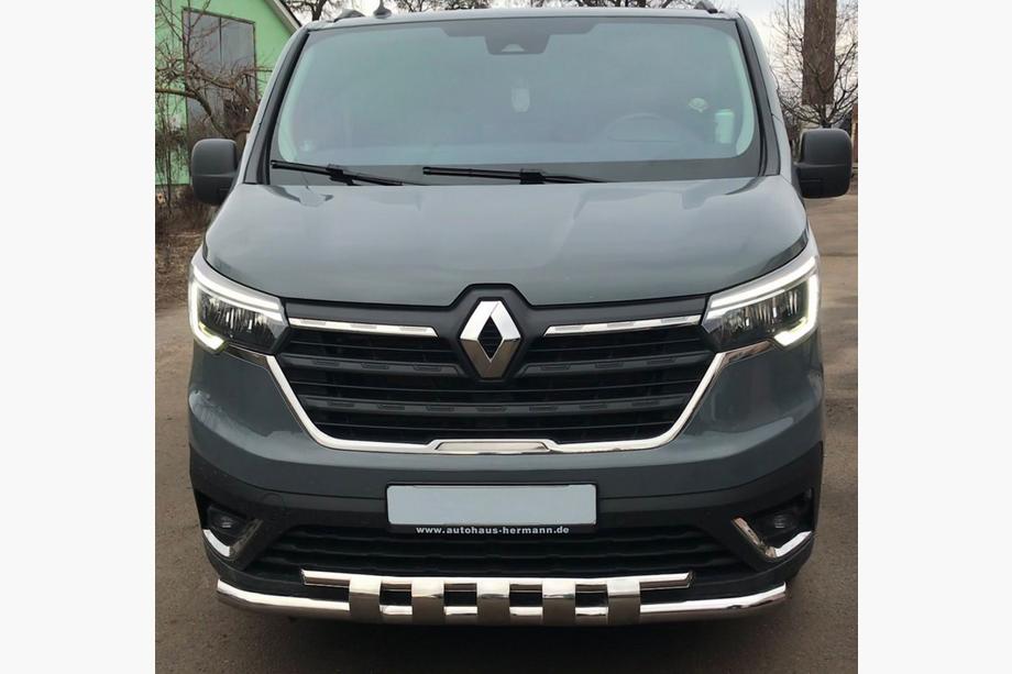 Renault Trafic 2015- Osłona Przednia Shark ST015 (2021+, Stal Nierdzewna) Image