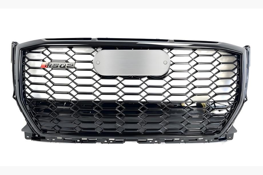Audi Q2 2016- Atrapa Przednia RSQ-Style (2016-2024, Czarny) Image