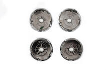 Renault Czarne dekielki na felgi z pierścieniem (59mm na 55mm, 4 szt) zdjęcia 3