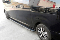 Opel Vivaro 2019- Progi boczne Bosphorus Grey (2 szt., aluminium) zdjęcia 1