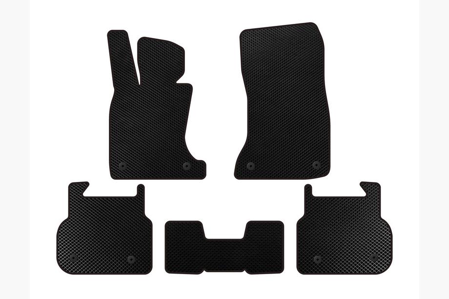 BMW 7 Series F01/F02 2008-2015 Dywaniki EVA (do F01, Czarny) Image