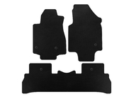 Honda Pilot 2008-2015 Dywaniki EVA (2008-2012, 7-osobowy, Czarny) zdjęcia 1