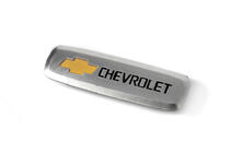 Chevrolet Emblemat aluminiowy do dywaników (1 szt) zdjęcia 1