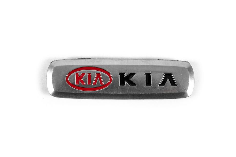 KIA Emblemat aluminiowy do dywaników (1 szt) Zdjęcia 2