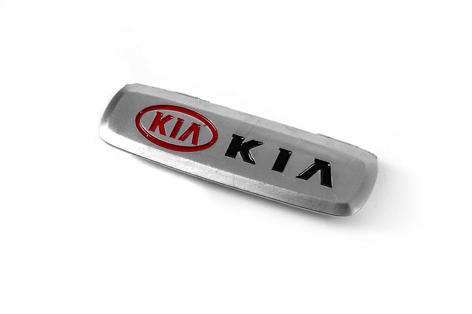 KIA Emblemat aluminiowy do dywaników (1 szt) Zdjęcia 1