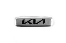 KIA Aluminiowa plakietka do dywaników V-2 (1szt) zdjęcia 2